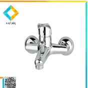 تصویر شیر   حمام    راسان  مروارید    کروم shouder    bath        faucet     rasan