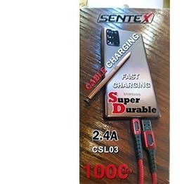 تصویر کابل تایپ‌سی Data Cable Sentex CSL03 