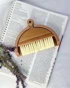 تصویر مینی جارو خاک انداز چوبی هومان TOP 0033 