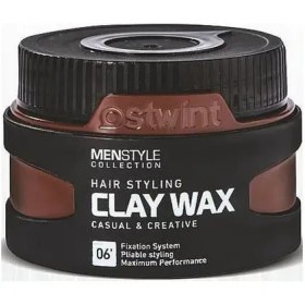 تصویر واکس مو استوینت Ostwint Clay Wax 6 حالت دهنده قوی مو 150 میل 