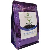 تصویر کود پتاس بالا NPK 12-12-36 گرین پیک وزن 1 کیلوگرم 