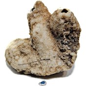 تصویر بلورهای استیلبیت با همرشدی کوارتز شکری روی کلسیت نمونه استثنایی و اصل و معدنی S1390 