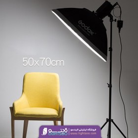 تصویر سافت باکس گودکس Godox portable Softbox with Bowens Mount 50x70cm Godox portable Softbox with Bowens Mount 50x70cm