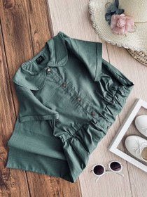 تصویر پیراهن لینن AKU 