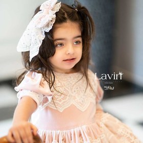تصویر لباس مجلسی عید 1402 دخترانه مدل نفس 01 
