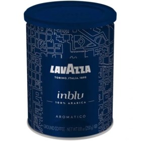 تصویر قهوه آسیاب شده عربیکا لاوازا این بلو 250 گرم LAVAZZA inblu LAVAZZA inblu 100% ARABICA AROMATICO 250 g