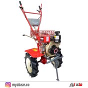 تصویر تیلر کولتیواتور کاما مدل 610 ظرفیت ۷ اسب دیزلی 