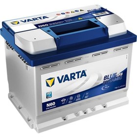 تصویر باتری باطری 12V 60 Amper N60 Efb Start تولید فعلی جدید Varta 