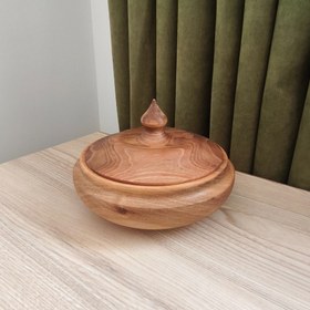 تصویر قندان چوب گردو 