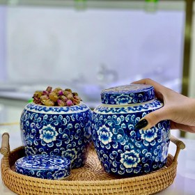 تصویر بانکه سرامیک جینجر جار قلم آبی 441/4 