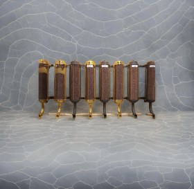 تصویر سیلو قهوه 5 کیلویی آلوم تیرکس پک 4 تایی استند قهوه 