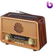 تصویر رادیو اسپیکر بلوتوثی رم و فلش خور Golon RX-BT1008SQ + ریموت کنترل Golon RX-BT1008SQ Wireless Radio Speaker