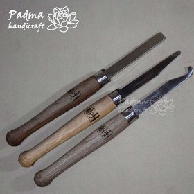 تصویر ست مغار رزوه زن چوب 