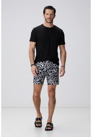 تصویر شورت شنا مردانه نتورک فاق نرمال طرح دار | Network 1090874 