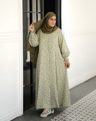 تصویر پیراهن بهار - نسکافه ای / سایز 2 