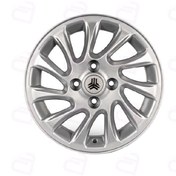 تصویر رینگ اسپرت سایز 14 کد 212 نقره ای گام آفرین ( کوئیک،ساینا،تیبا ) WHEEL 14 INCH 212