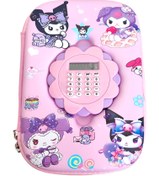 تصویر جامدادی تبلتی بزرگ کرومی با ماشین حساب 