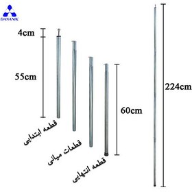 تصویر قطعه ستون مدل S3 