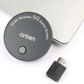 تصویر دانگل HDMI انتقال تصویر اونتن مدل OTN-7576 5G Onten OTN-7576 5G HDMI dual image transmission