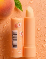 تصویر بالم لب حرارتی و آبرسان هلو 