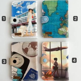 تصویر کیف مدارک طرح سفر 