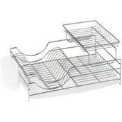 تصویر آبچکان رومیزی جنسیس آدلان همراه جا قاشقی Adlan Dish Drainer