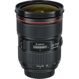 تصویر لنز دوربین عکاسی کانن مدل 70-24 میلیمتر - Canon EF 24-70mm f/2.8L II USM 