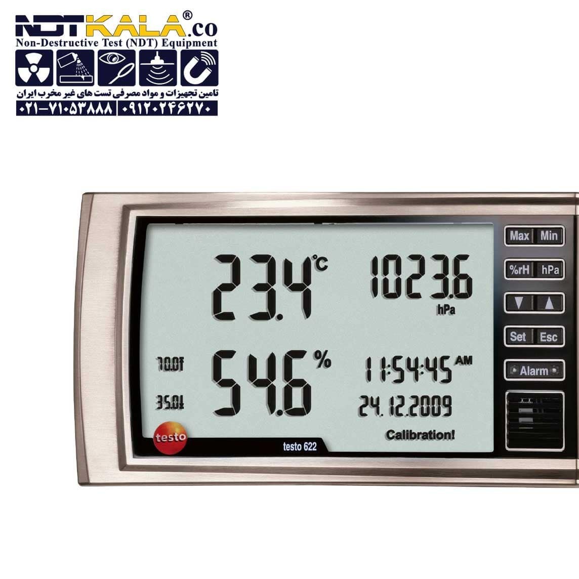 testo 622 - Thermohygrometer and Barometer