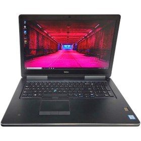 تصویر لپ تاپ استوک گیمینگ Dell Precision 7710 گرافیک NVIDIA 8GB 