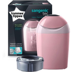 تصویر سطل بسته بندی پوشک تامی تیپی Tommy Tippee 84001402 Diaper pail packaging 