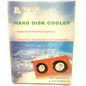 تصویر فن هارد دیپ کول مدل ICEDISK 2 ا DeepCool ICEDISK 2 HDD Fan DeepCool ICEDISK 2 HDD Fan