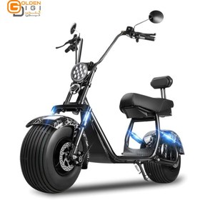 تصویر اسکوتر برقی طرح هارلی سایز متوسط ا Medium size Harley design electric scooter Medium size Harley design electric scooter