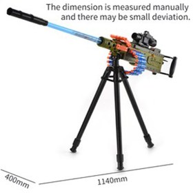 تصویر تفنگ بازی مدل J-shot طرح ماشین گان کد 8990 