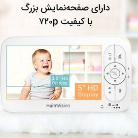 تصویر دوربین مداربسته مراقبت از کودک هیم‌ویژن مدل HM136 