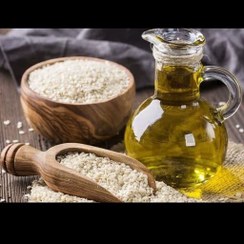 تصویر روغن کنجد فرابکر پرس سرد کیفیت تضمینی ، 1 لیتری 