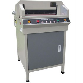 تصویر گیوتین برقی نیمه اتوماتیک مدل AX 450VG Semi-automatic electric guillotine model 450vg x