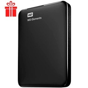 تصویر هارد اکسترنال المنت یک ترا + کیف هدیه WESTERN DIGITAL ELEMENTS 750GB EXTERNAL HARD DRIVE