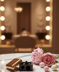 تصویر مداد تراش آرایشی کازمتیک - آبی Cosmetic