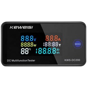 تصویر مولتی متر دیجیتال KEWEISI مدل DC200 مستقیم 200V DC چین 