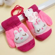 تصویر دستکش نوزادی بدون انگشت عروسکی وارداتی (1) کد50131 