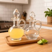 تصویر ظرف آبلیمو و روغن پاشاباغچه مدل دافی کد 90158 