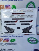 تصویر برچسب موتور سیکلت هوندا کلیک طرح ژله ای کامل 