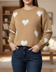 تصویر بافت قلب پینترسی جنس لطیف و نرم کد43450 