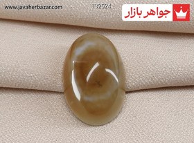 تصویر نگین عقیق باباقوری هندی زیبا کد 132524 