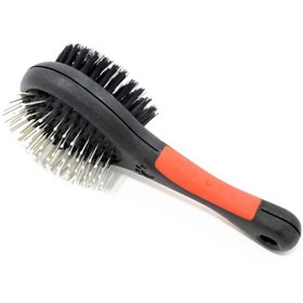 تصویر برس پت نانبل مدل مشکی و قرمز برند nunbell Nunbell Black & Red Slicker Pet Brush