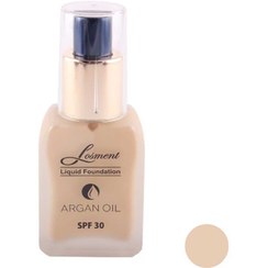 تصویر کرم پودر حاوی روغن آرگان و آلوئه ورا حجم 35 میل لوسمنت 202 Losment Contain Aloe Vera And Argan Oil Foundation 35 ml