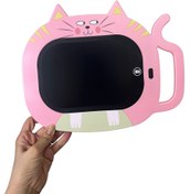 تصویر تبلت آموزشی طرح گربه BC-9020 کاغذ دیجیتال طرح گربه BC-9020