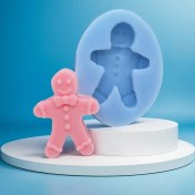 تصویر قالب سیلیکونی کوکی زنجبیلی 