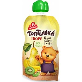 تصویر پوره ساندیسی تاپتیشکا گلابی،موز،کیوی 8+ 