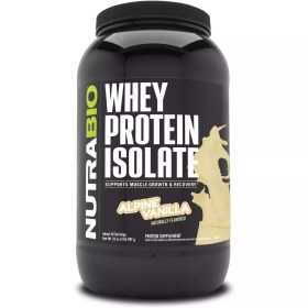 تصویر پروتئین وی ایزوله نوترابایو | NUTRABIO ISOLATE WHEY PROTEIN 